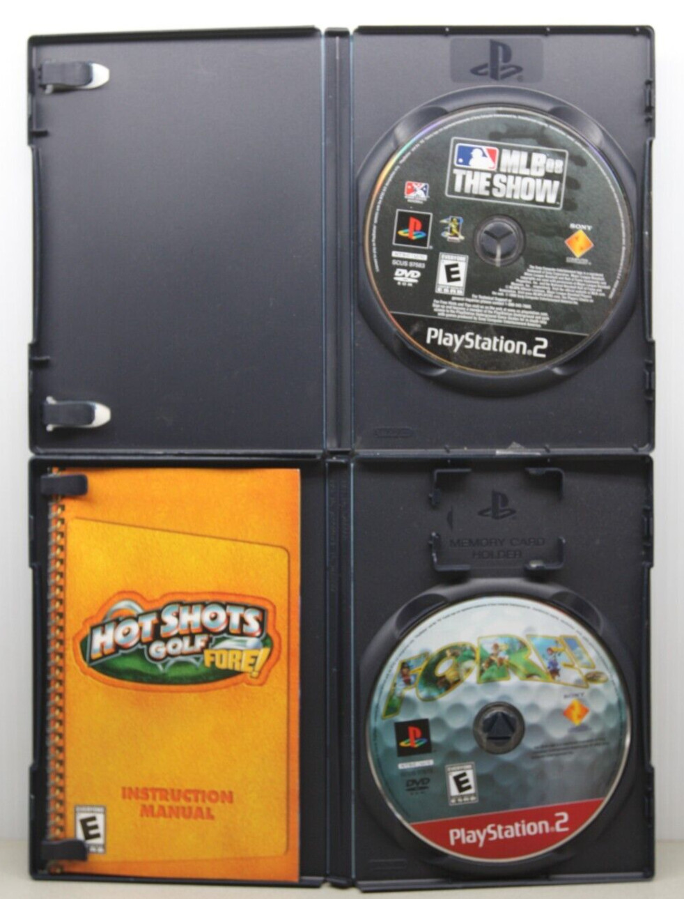 Lot of 7 PS2 Games – MLB Power Pros Madden NCAA 2003 2004 08 Hot Shots Blitz