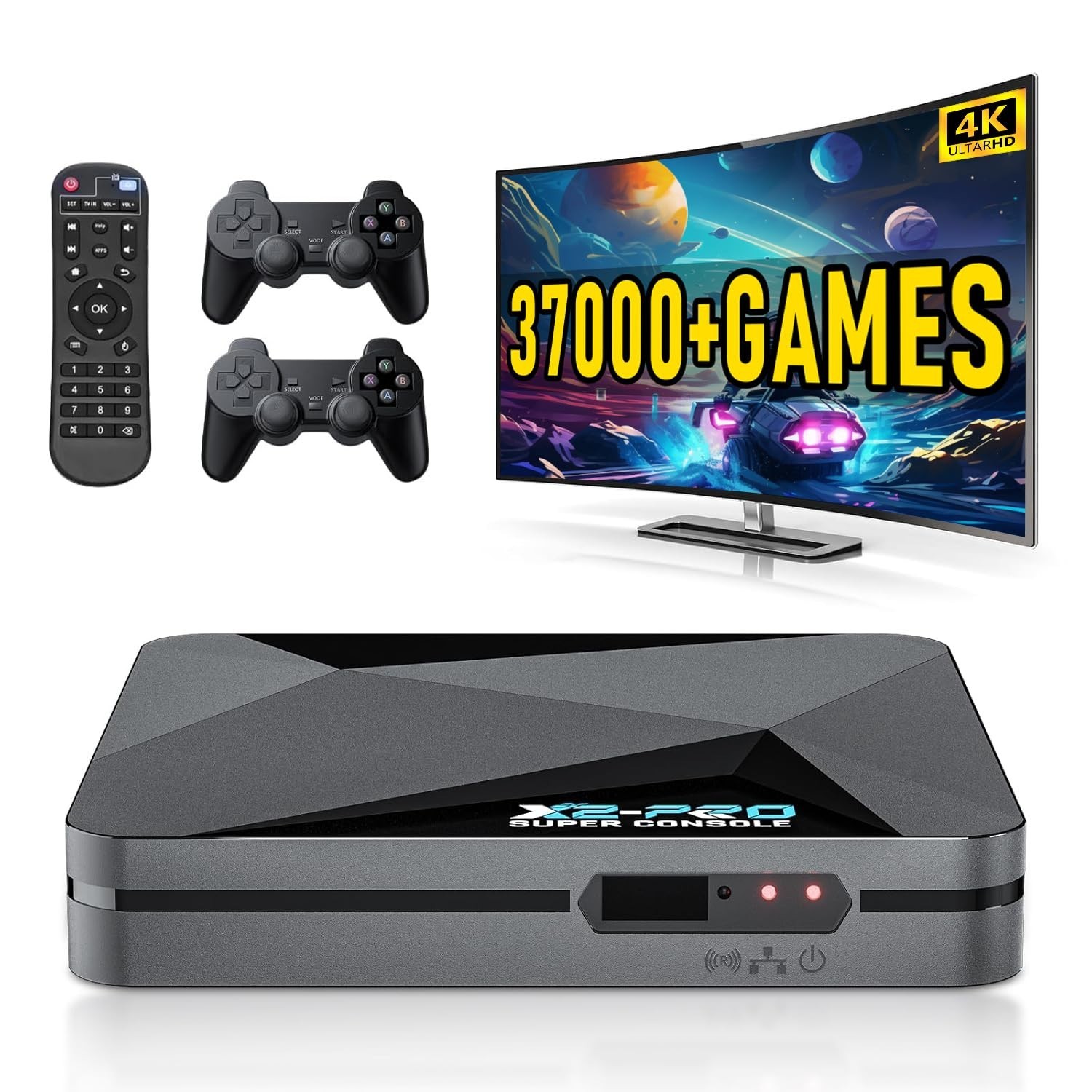 Retro Gaming Reimagined: Super Console X2 Pro with 37000+ Games & Dual Systems