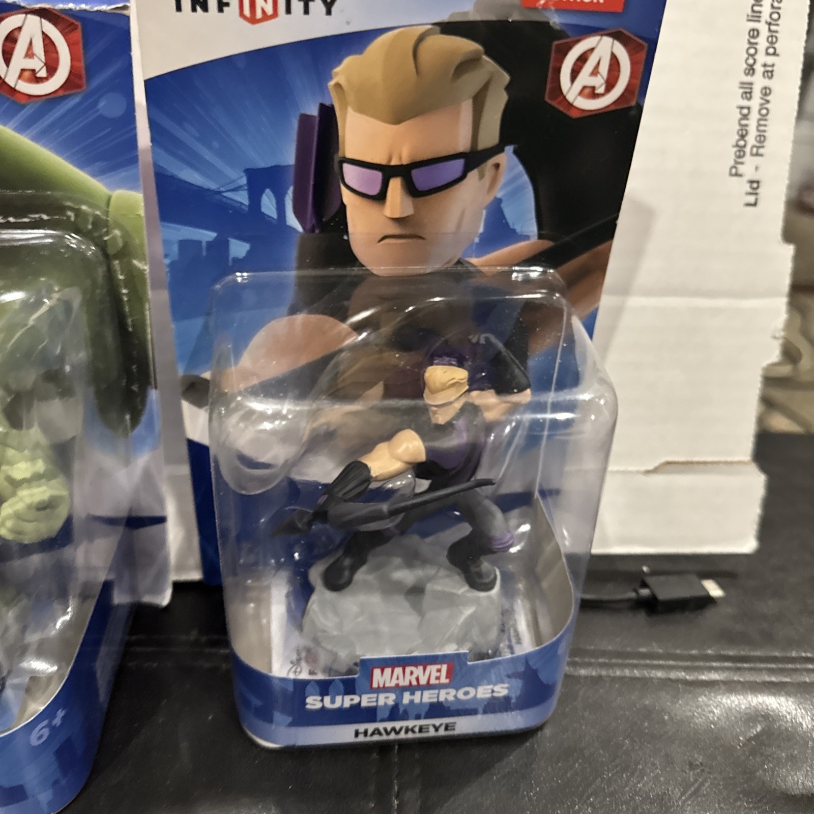 Disney Infinity 2.0 Marvel Avengers Lot Captain America Hulk Hawkeye Hulk Split