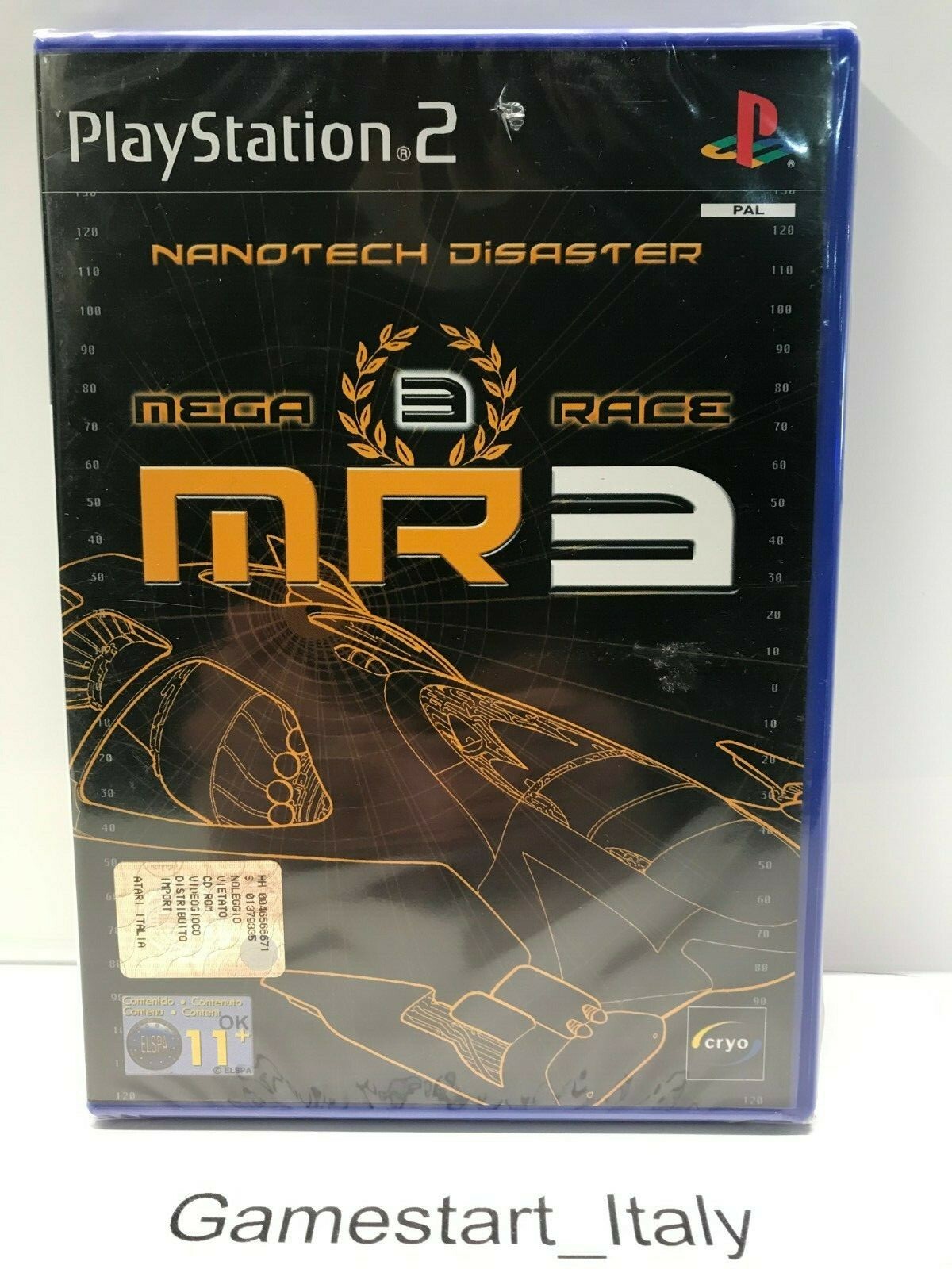 MEGARACE 3 NANOTECH DISASTER – SONY PS2 – VIDEO GAME NEW SEALED PAL – NEW