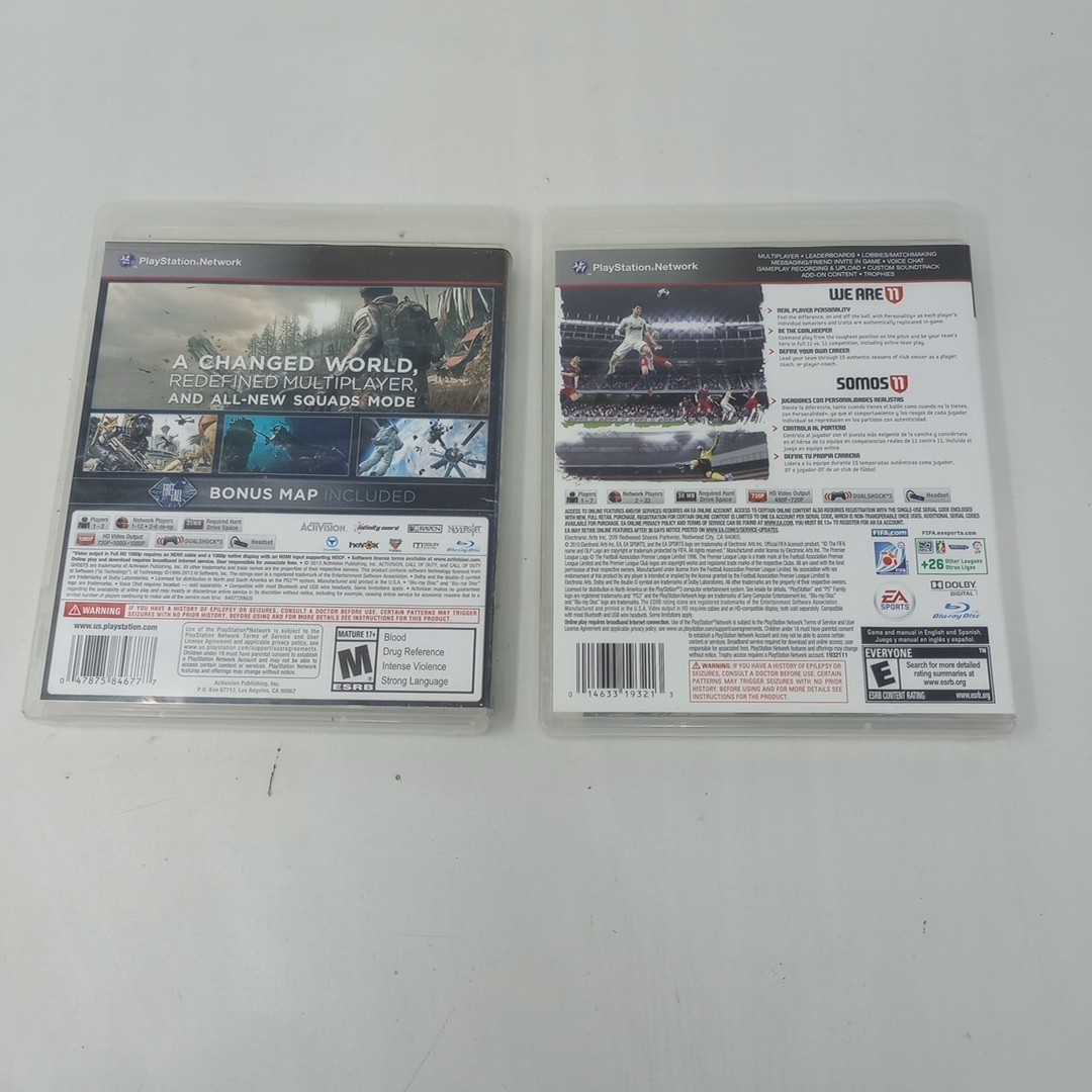 Lot Of 14 (Playstation 3) PS3 Game Cases (Some With Manuals) NO GAMES See Pics
