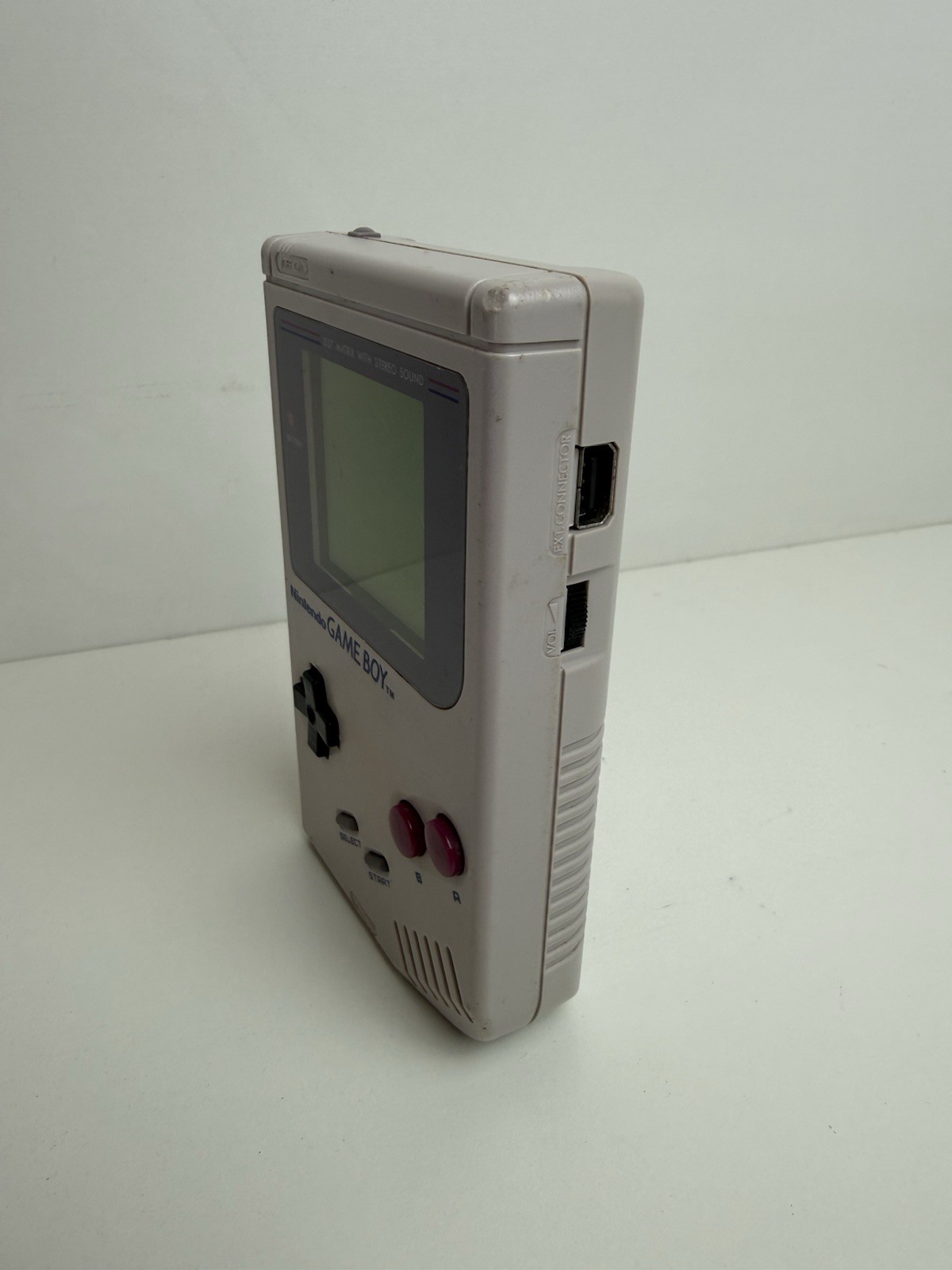 Original Nintendo Gameboy Console System Fully Working & Tetris! No Dead Lines!