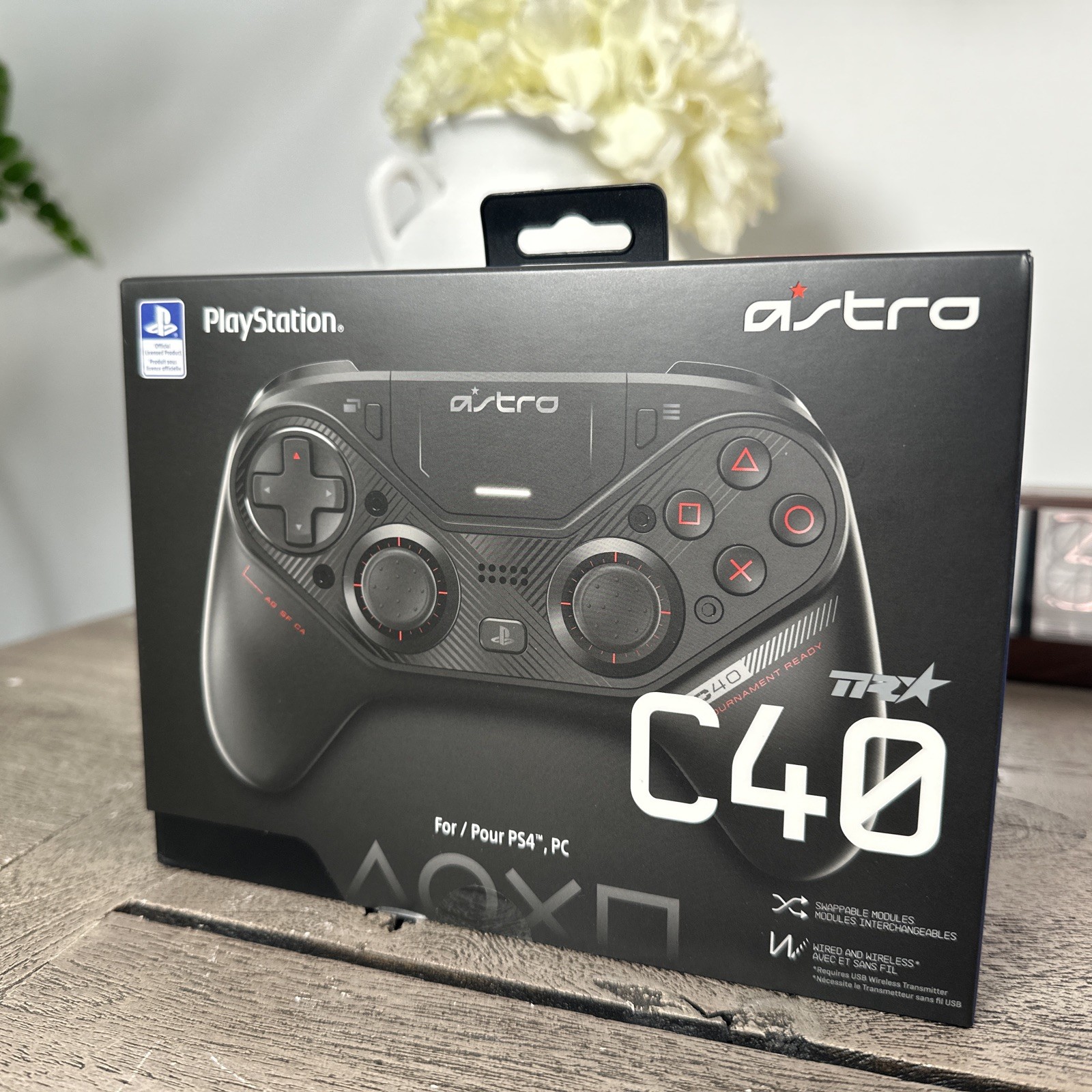 ASTRO Gaming C40 TR Controller – PlayStation/PC – Black (/GM1-1122-996-000360…
