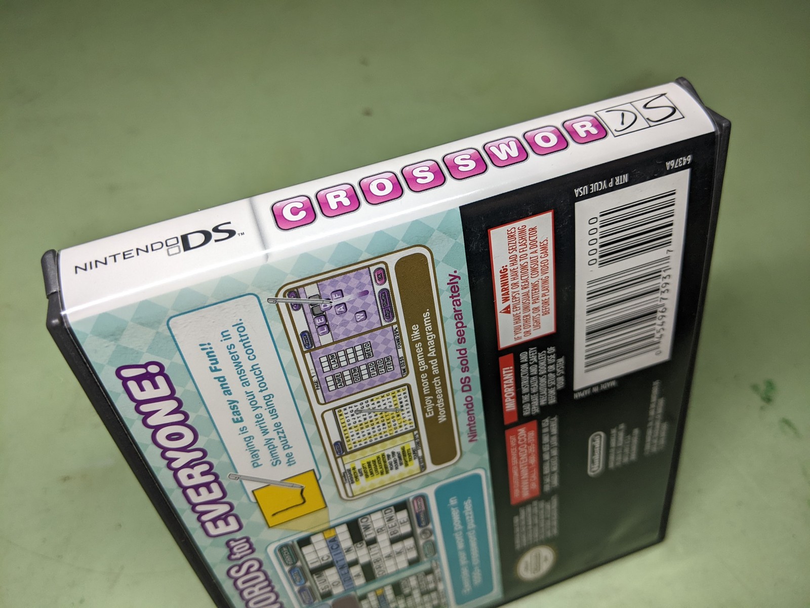 Crosswords DS Nintendo DS Complete in Box