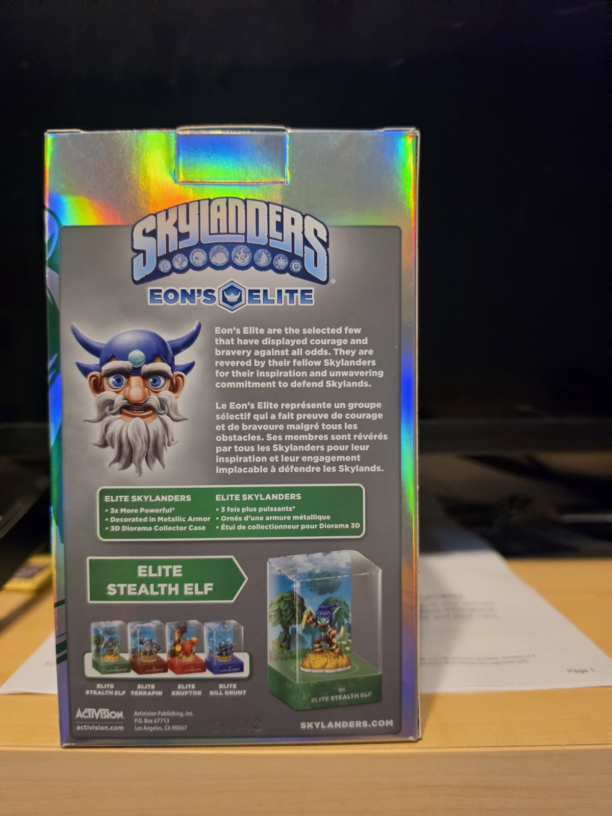 Skylander Eons Elite Lot Of 3