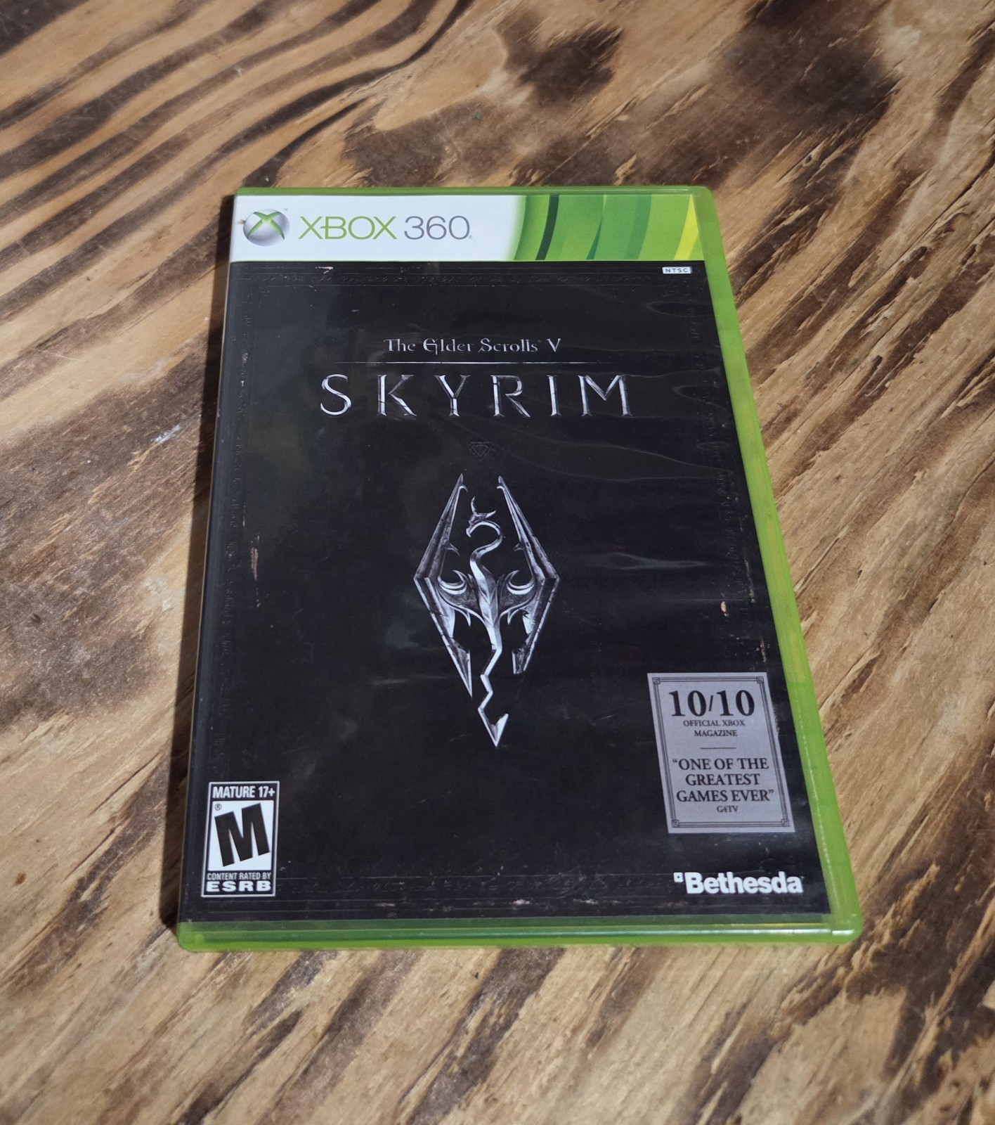 Elder Scrolls V: Skyrim (Microsoft Xbox 360, 2011) Missing Map. Manual Included