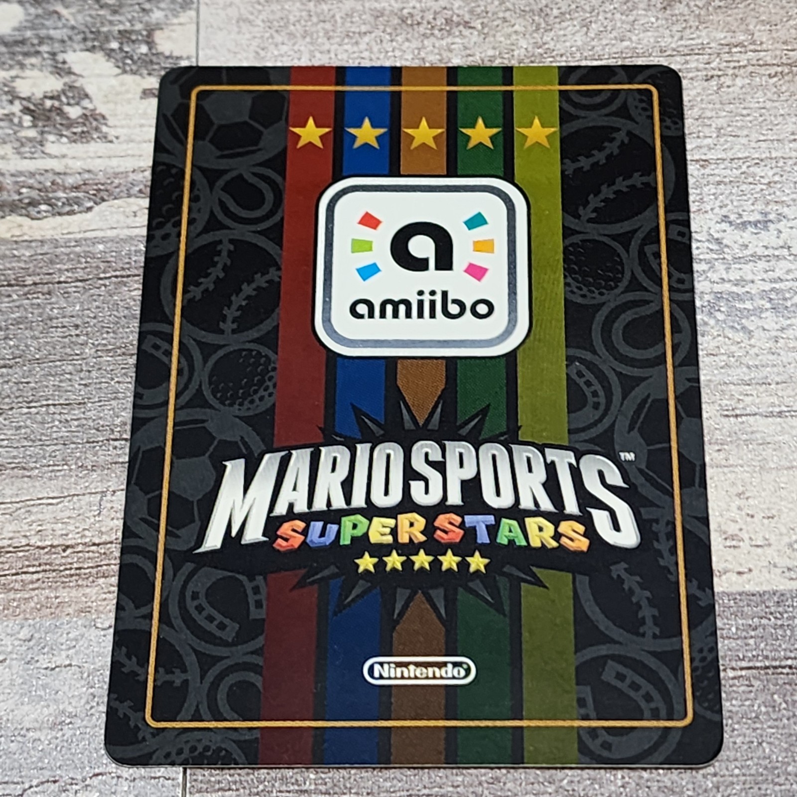 Nintendo 3DS Mario Sports Superstars Used Game Complete In Box w/ Amiibo Card