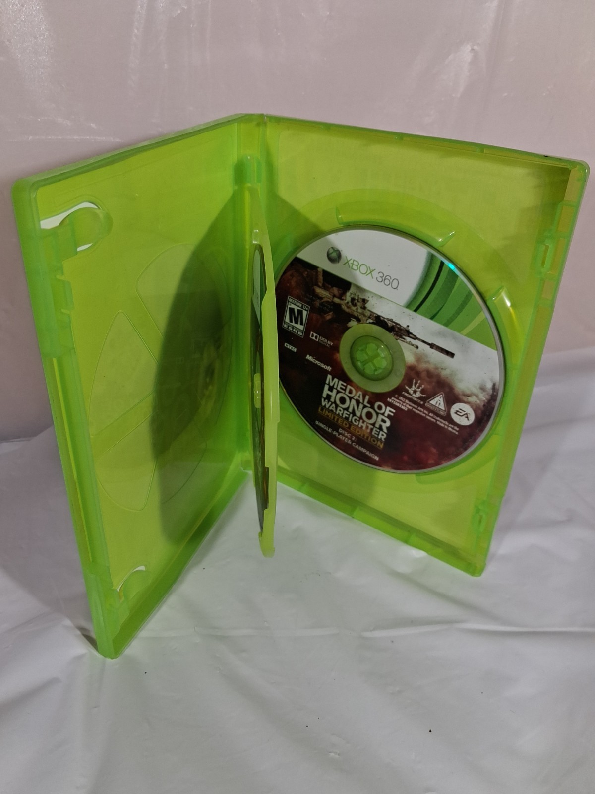 MEDAL OF HONOR WARFIGHTER LIMITED EDITION XBOX 360 Complete Without Manual