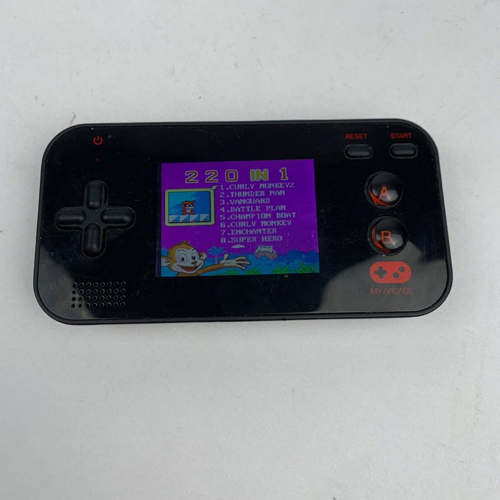 My Arcade Gamer V Portable Handheld Gaming System w/ 220 Built-in Gamed Tested