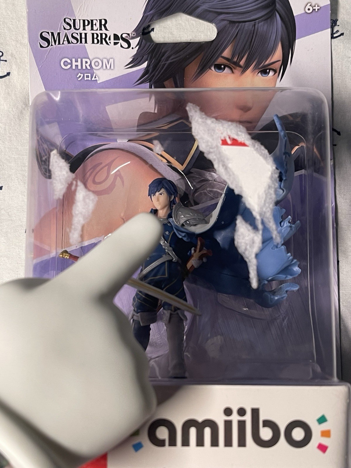 Nintendo amiibo NFC-enabled Chrom, Shulk, Robin Figures Super Smash Bros.