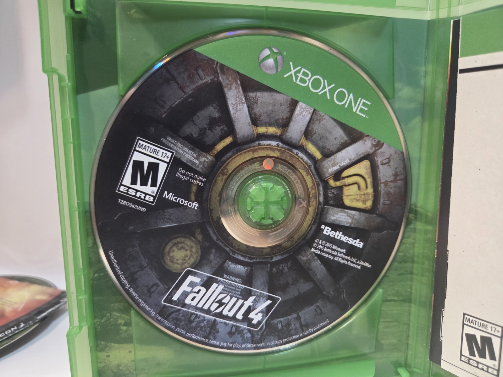 Fallout 4 Microsoft Xbox One Bethesda – Complete w/ Manual CIB
