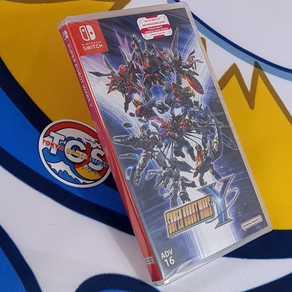 Super Robot Wars Taisen Y Nintendo Switch Asia New [Game&Cover in ENGLISH]