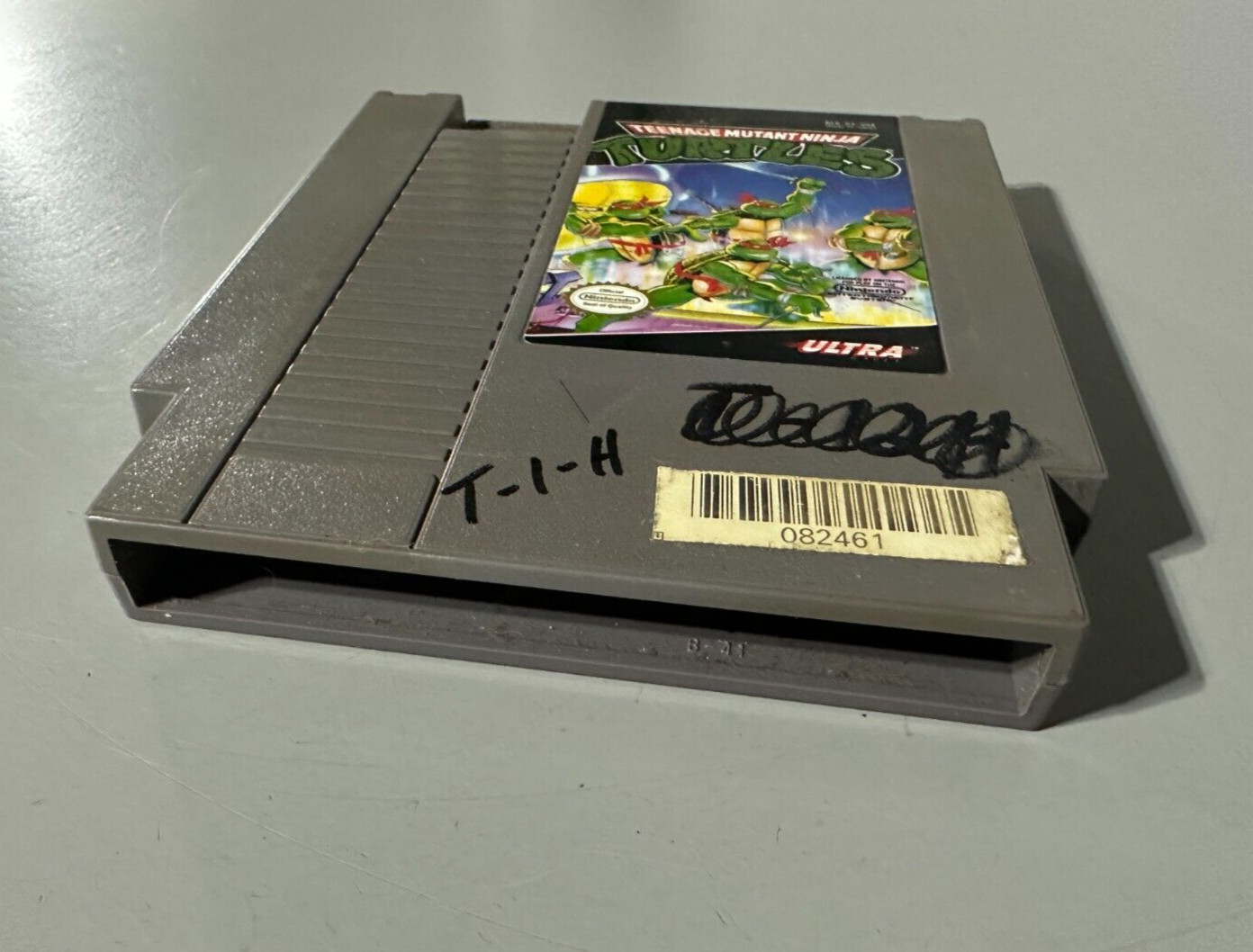 Teenage Mutant Ninja Turtles TMNT Nintendo System NES Game Cartridge 1989