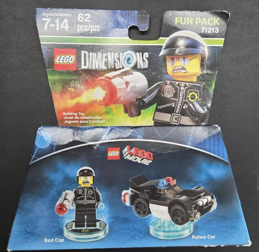 LEGO Dimensions 71213 Bad Cop Fun Pack New Sealed Retired LEGO Movie Set