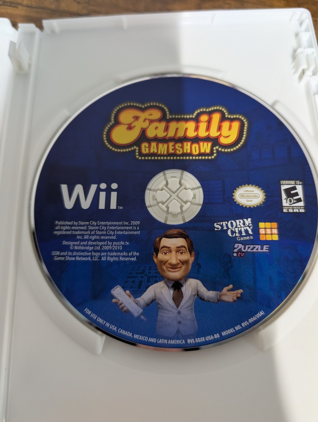 Gsn Presents: Family Gameshow – Nintendo Wii Complete CIB