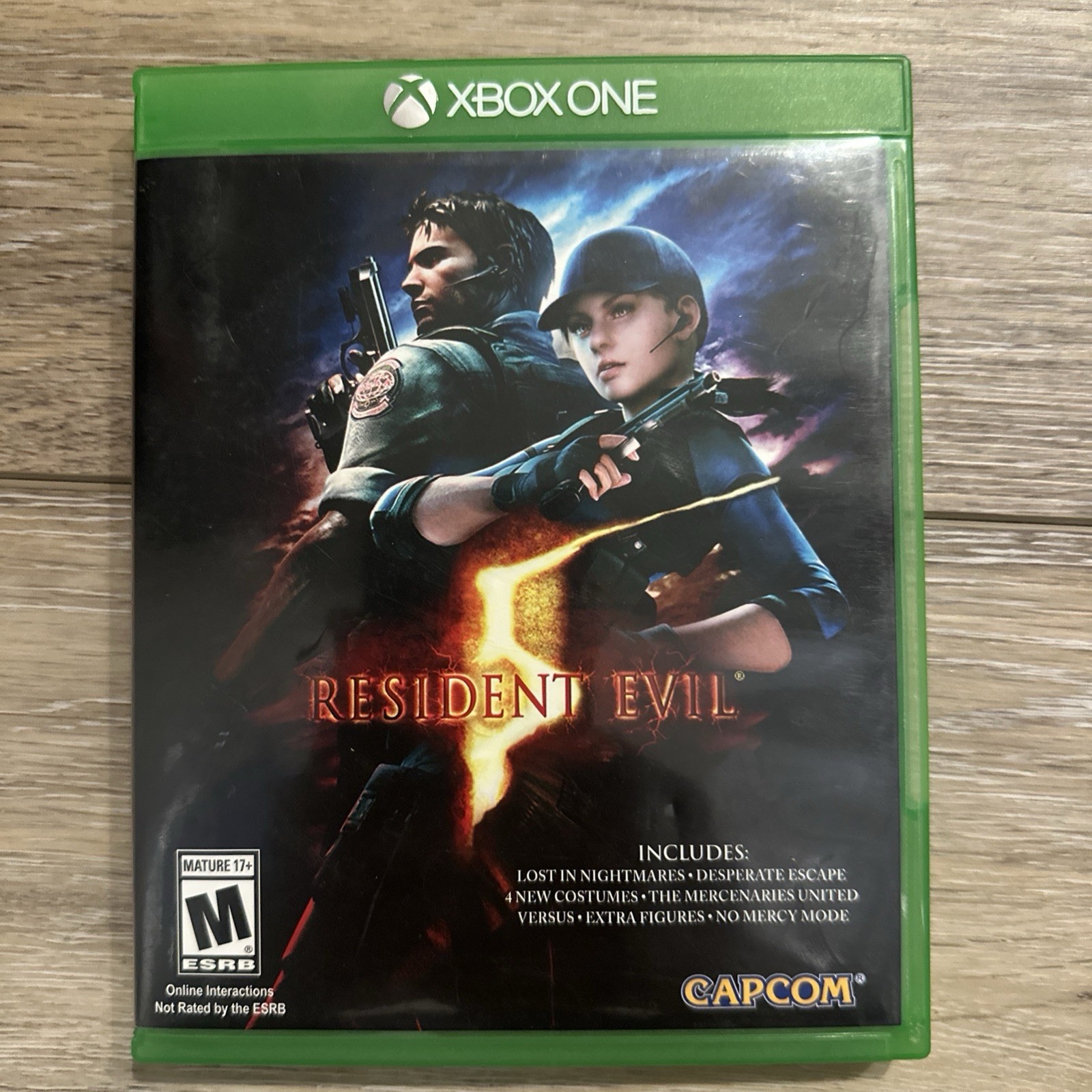 Capcom Resident Evil 5 DLC Included M Mature NTSC-U/C Microsoft Xbox One