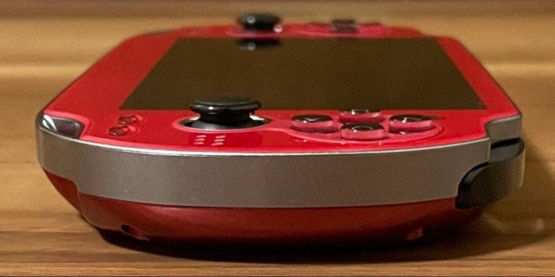 Excellent SONY PlayStation Vita Wi-Fi Model Cosmic Red Limited Edition PCH-1100
