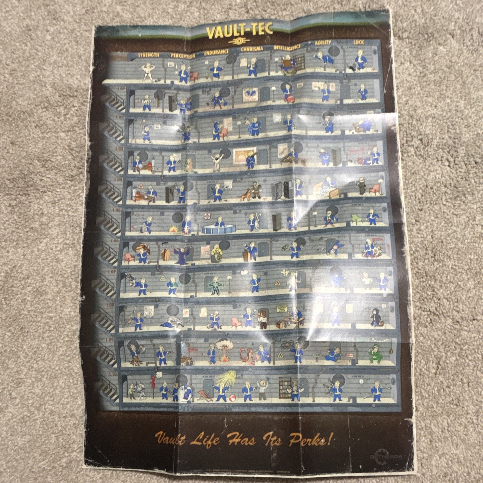 Bethesda Fallout 4 PS4 M NTSC-U/C 2015 Action RPG Role Playing Manual