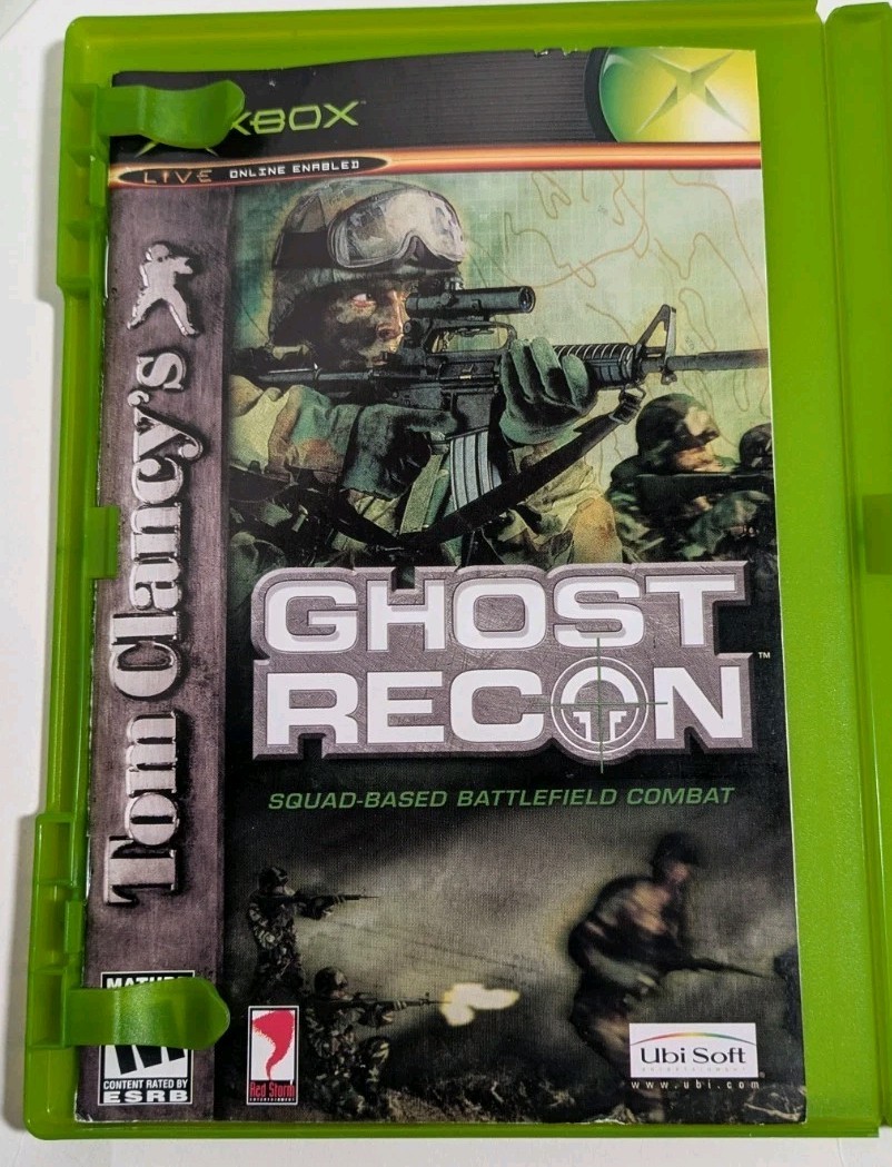 Ghost Recon Advanced Warfighter & First to Fight (Microsoft Xbox) 2 Game Lot CIB