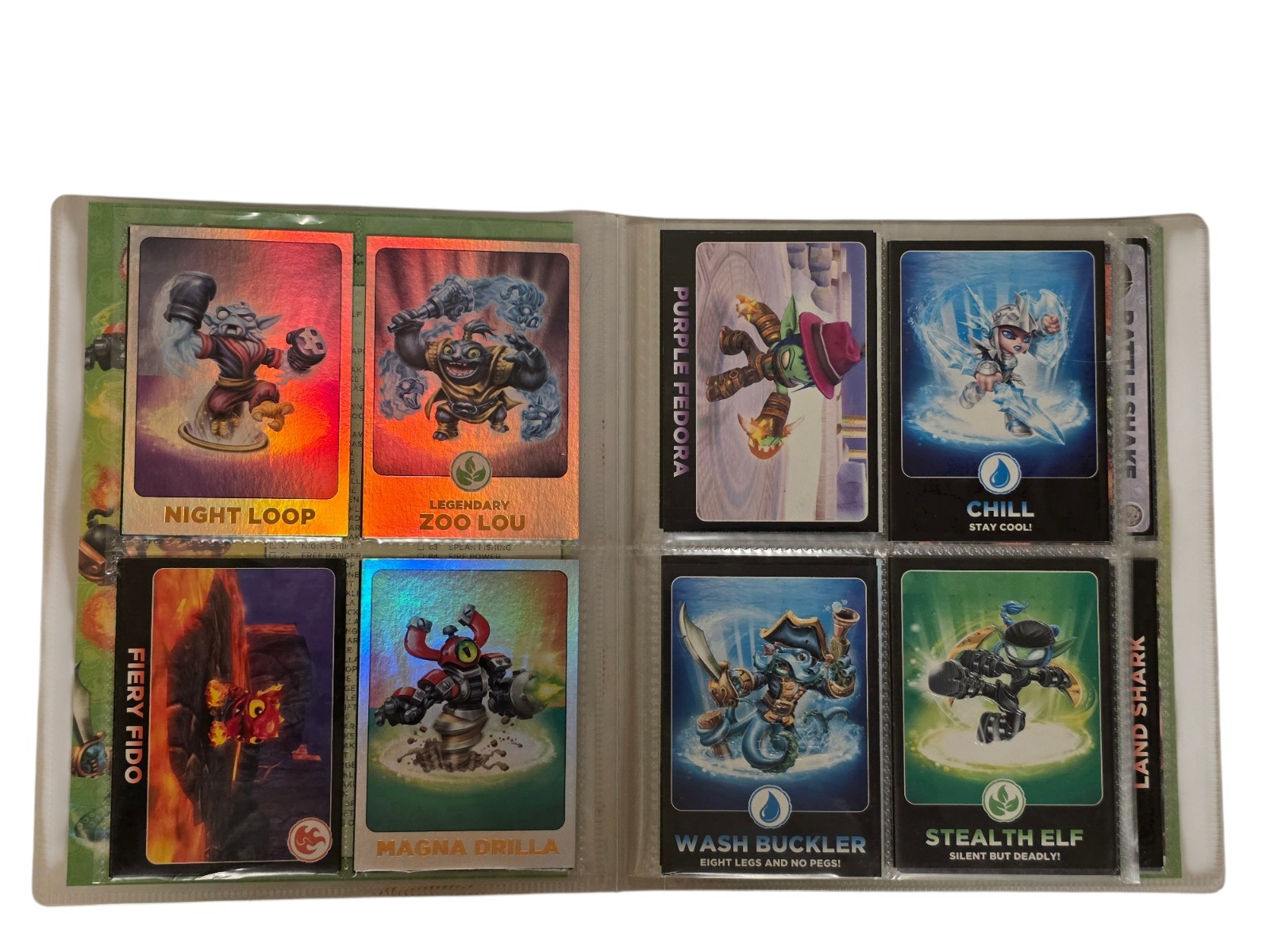 Skylanders SWAP FORCE Trading Card Album, with 109 Cards, FULL! 2012, 2013 Topps