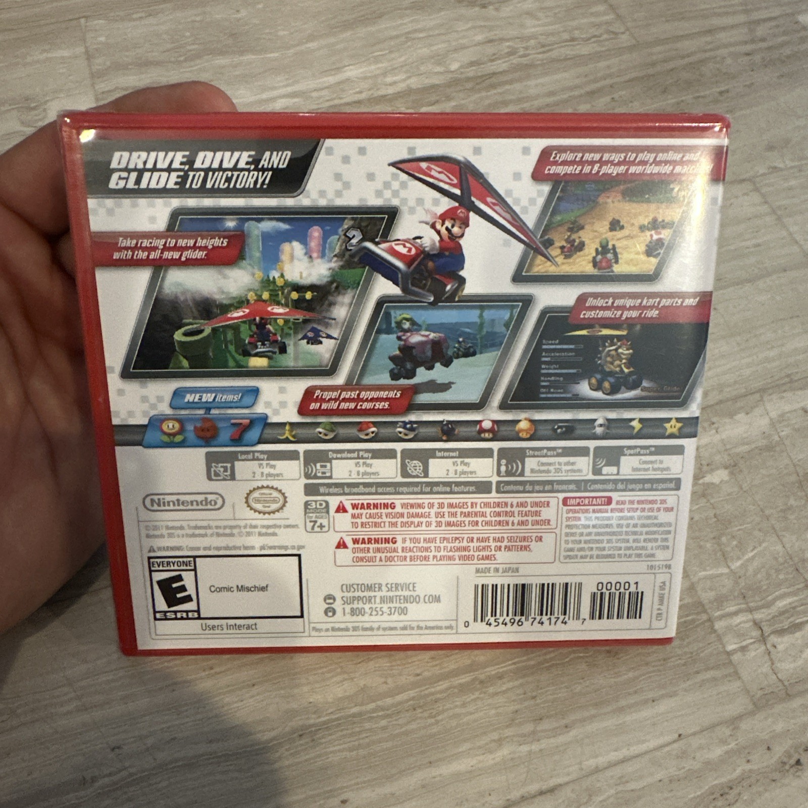 Mario Kart 7 (Nintendo 3DS) Brand New – Factory Sealed
