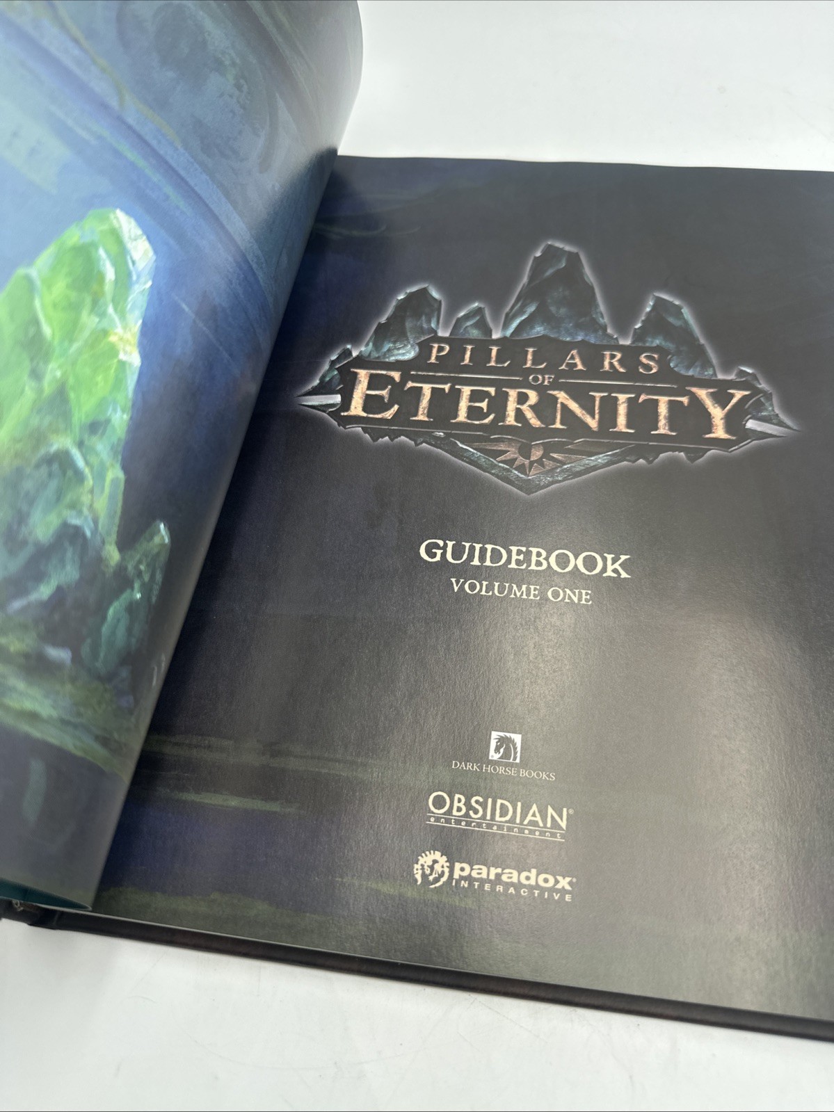 Pillars of Eternity Guidebook Volume One Dark Horse Books EUC
