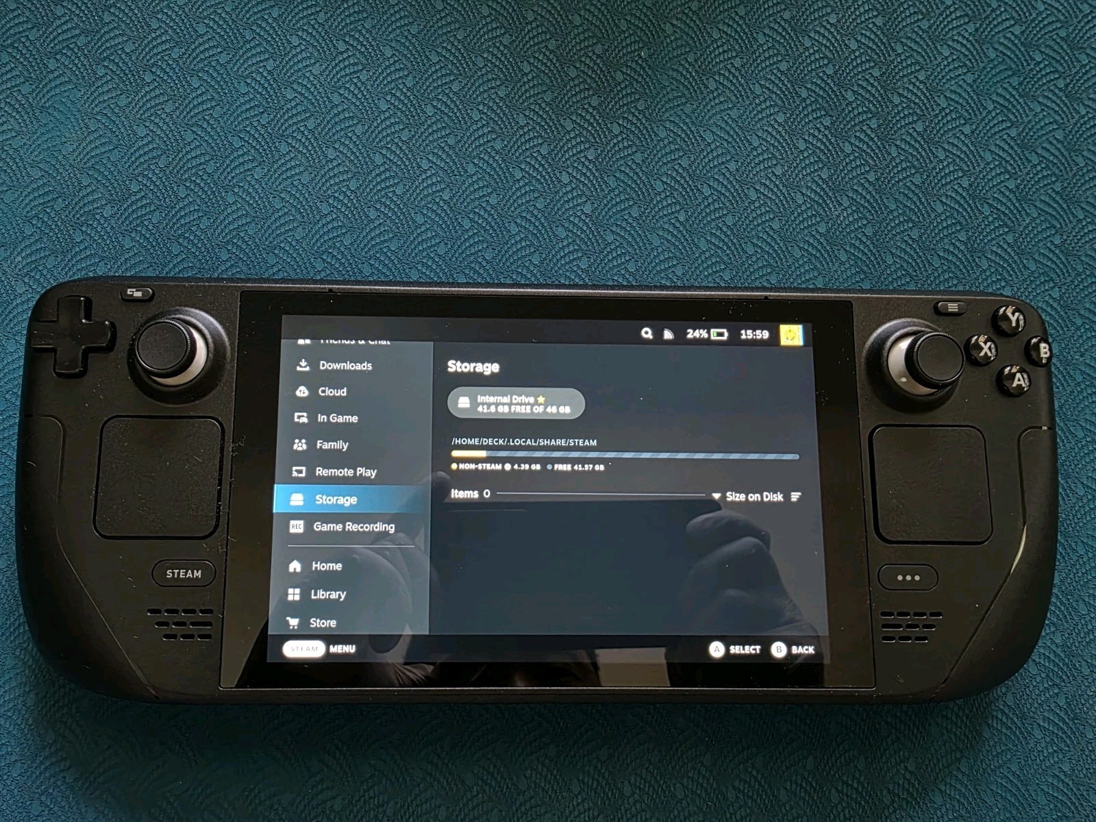 Open-Box** Valve Steam Deck Black 64GB