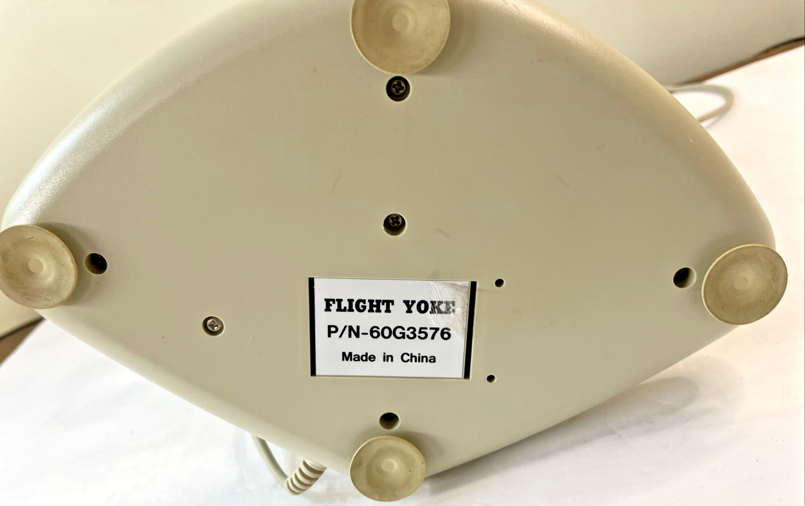VINTAGE Easy Options Flight Yoke Stick Controller 60G3576 , Games IBM INTEL