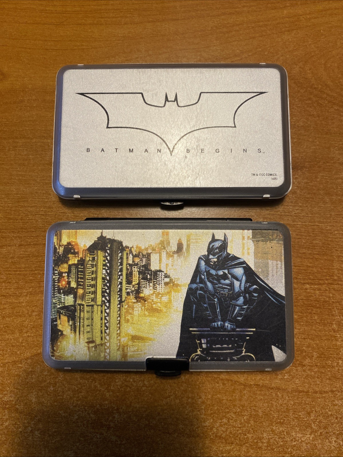 2x Lot Of Batman Begins Nintendo DS Madcatz Dc Comics Carrying Case