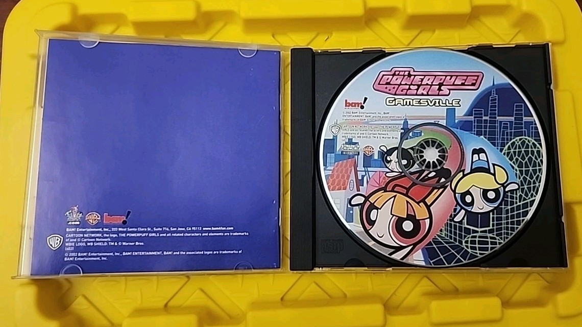 The Powerpuff Girls Gamesville Game Cartoon Network, Warner Bros GOOD