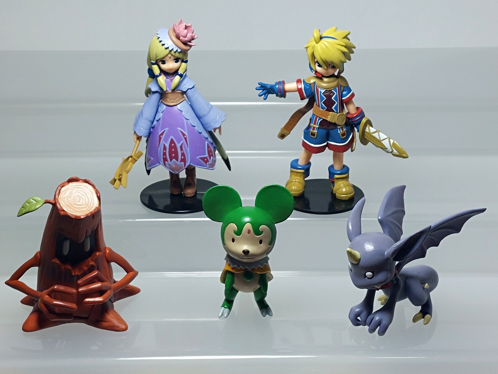 SR Concerto Gate Figure Set Tokamaku Ruto Torento Nokka Imp Yujin 2007 1.8-3.2in