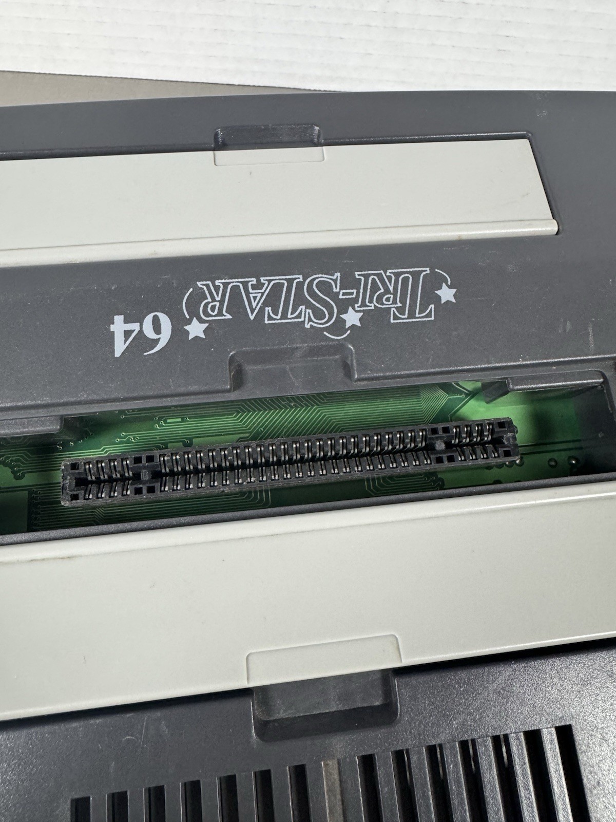 Tri-Star 64 Cartridge 8 Bit 16 Bit Adaptor for Nintendo 64 – RARE – Untested