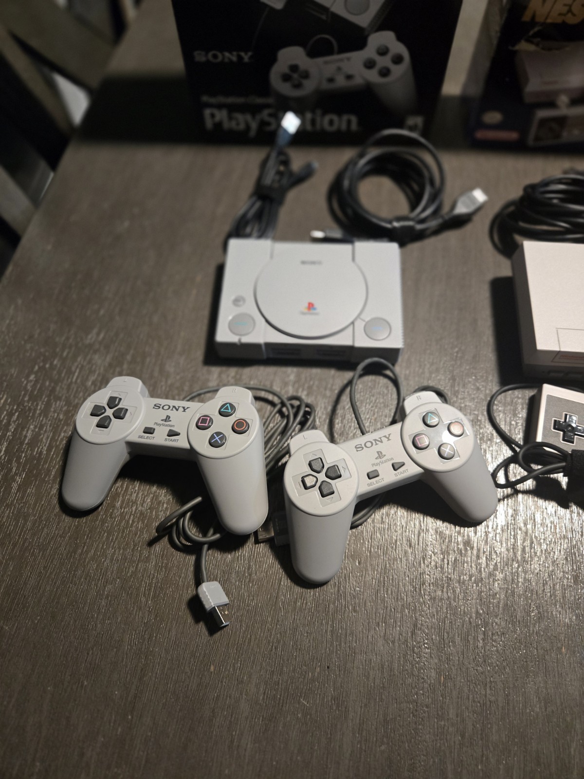 Mini Console Lot. Classic Nintendo NES,SNES, And Playstation