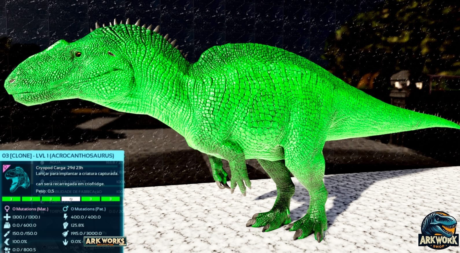 🦖ARK Survival Ascended Acrocanthosaurus Colors PVE PS5/XBOX/PC