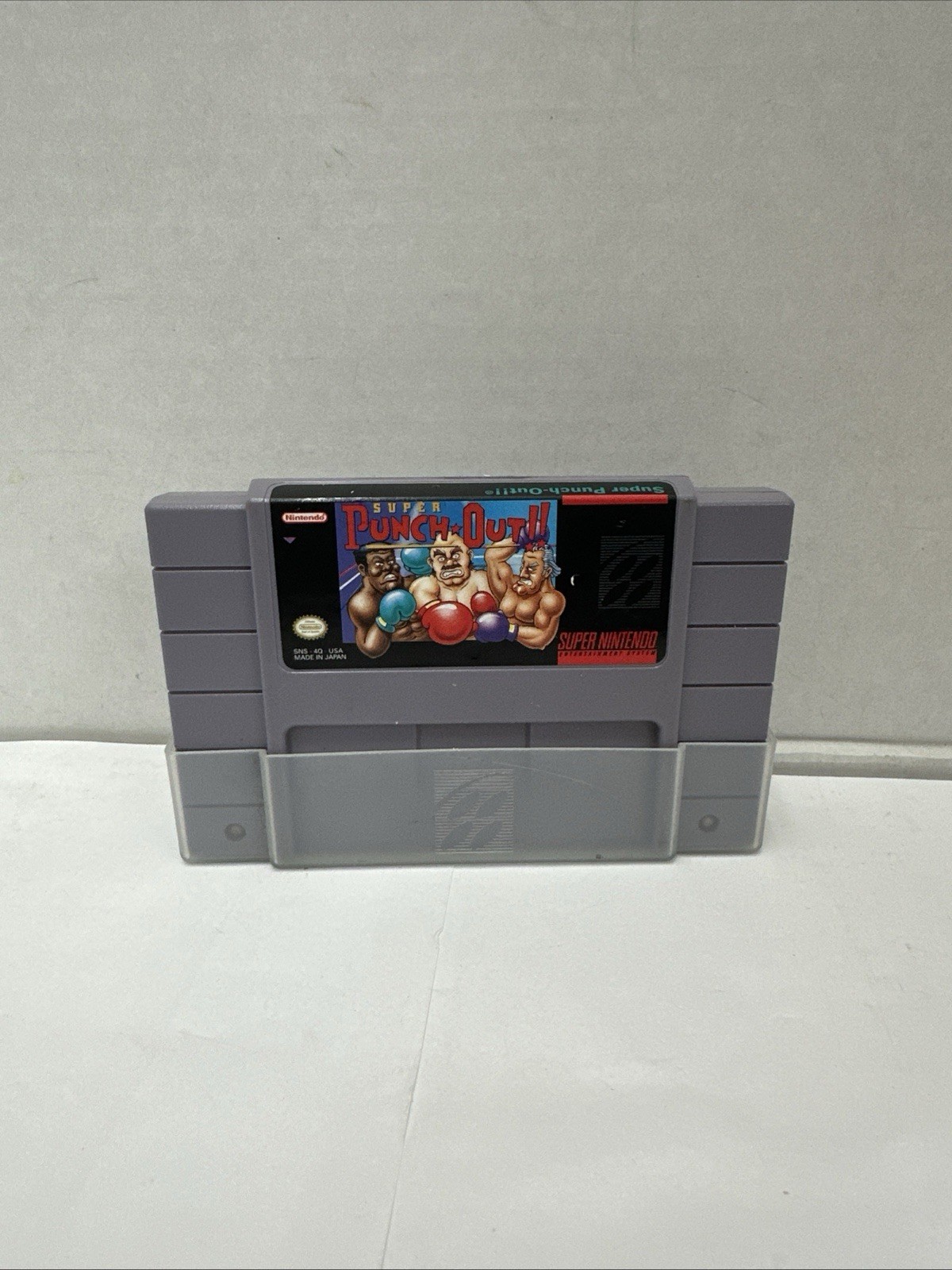 Super Punch-Out Super Nintendo SNES Nintendo Boxing Video Game With Sleeve