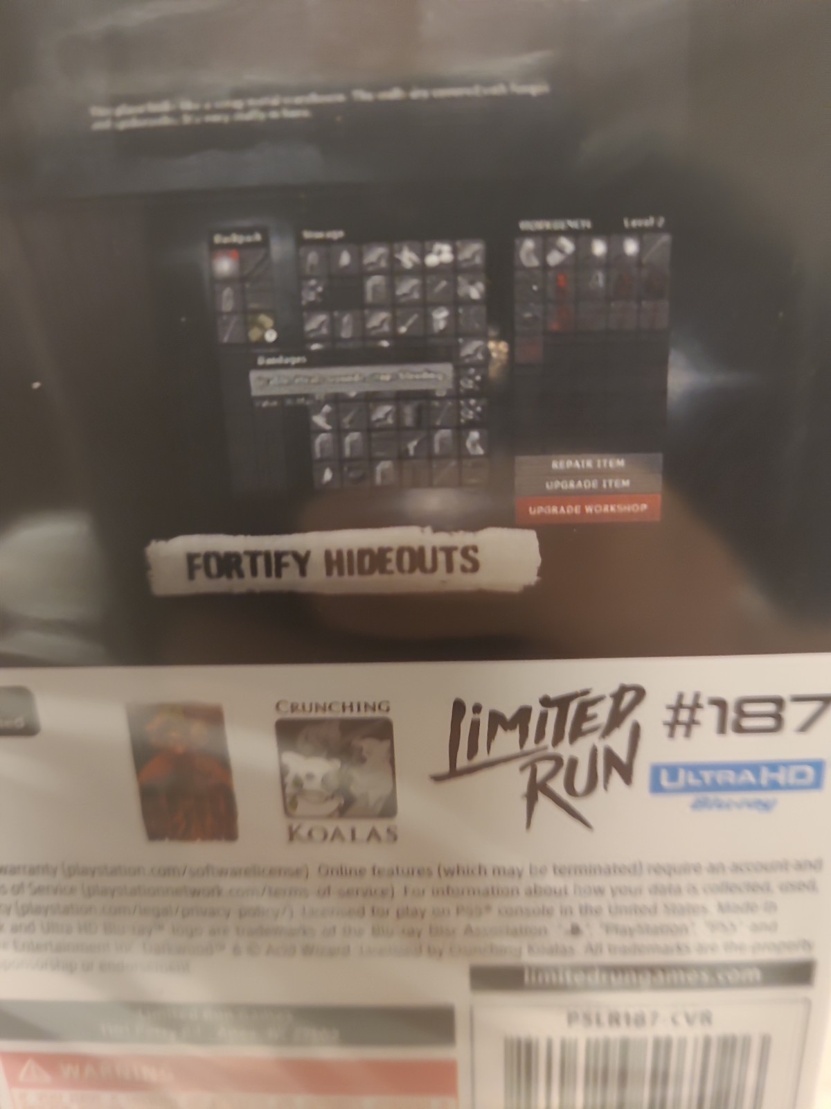 Darkwood PS5 LRG #187 Brand New Factory Sealed + Case Protector Ships In a Box