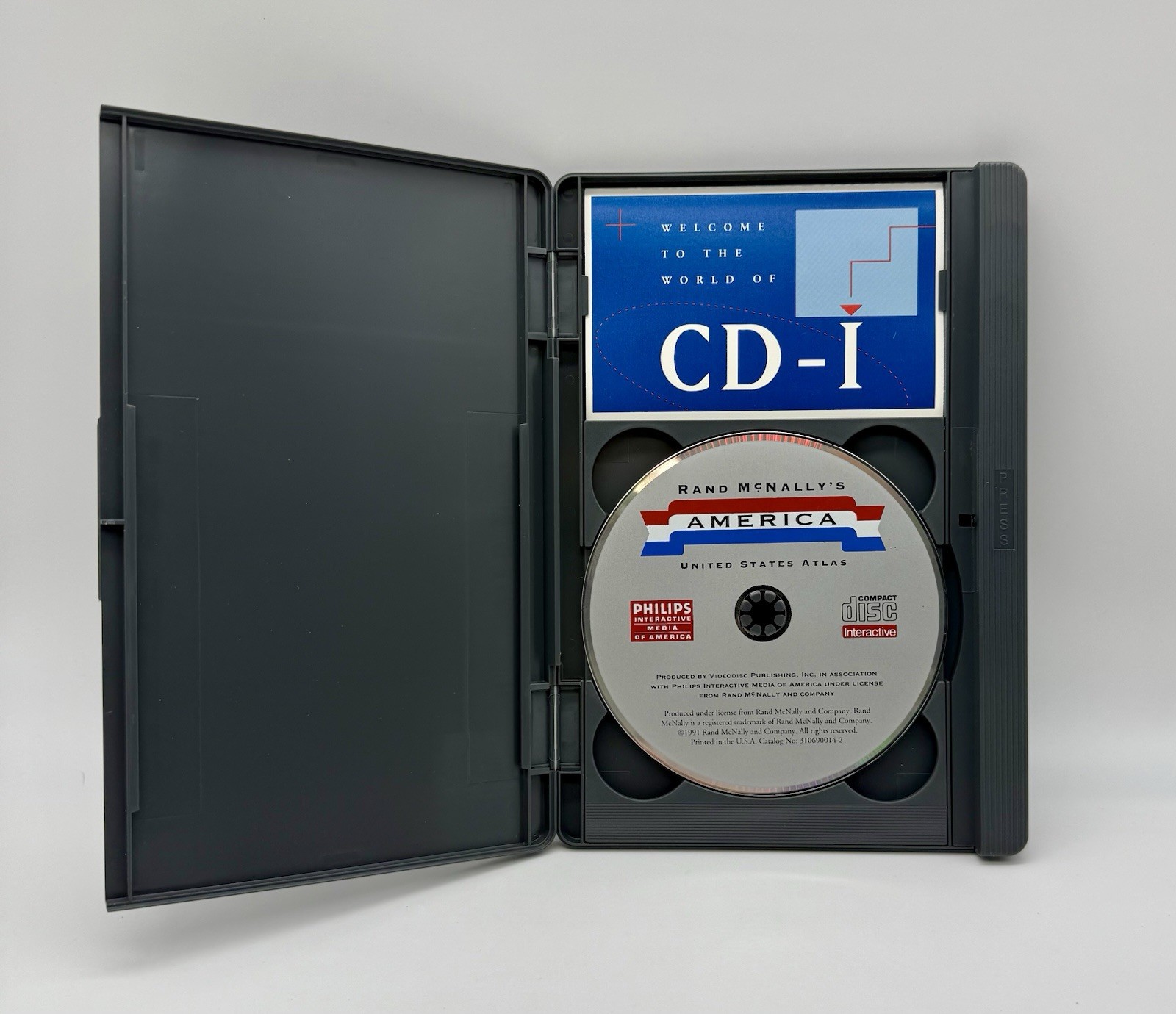 Rand McNally’s America: United States Atlas (Philips CD-i, 1991)