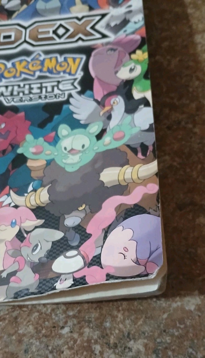 Pokemon Black & White The Official Unova Pokedex & Guide Volume 2 Book No Poster