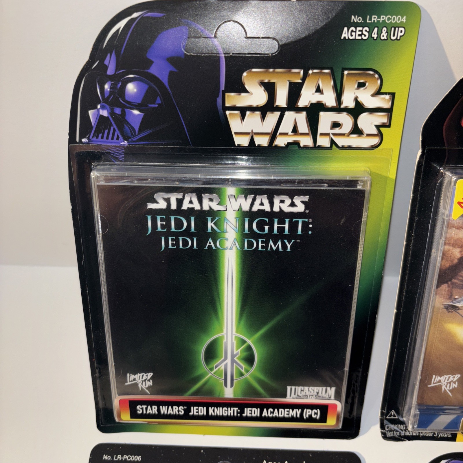 LOT OF 4 STAR WARS PHYSICAL PC LIMITED RUN GAMES CLASSIC EDITION X-WING NEW JEDI
