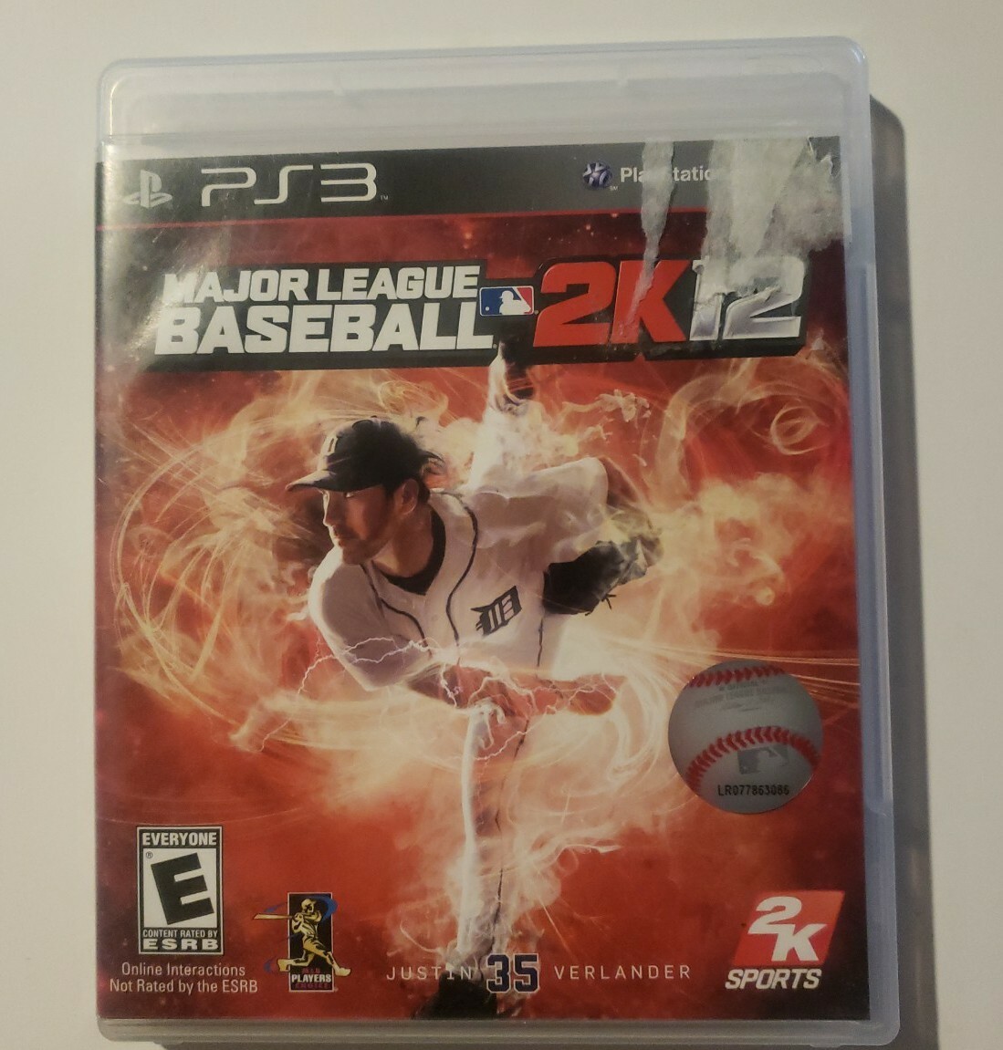 MLB Major League Baseball 2K12 Sony PlayStation 3 Video Game PS3 sports