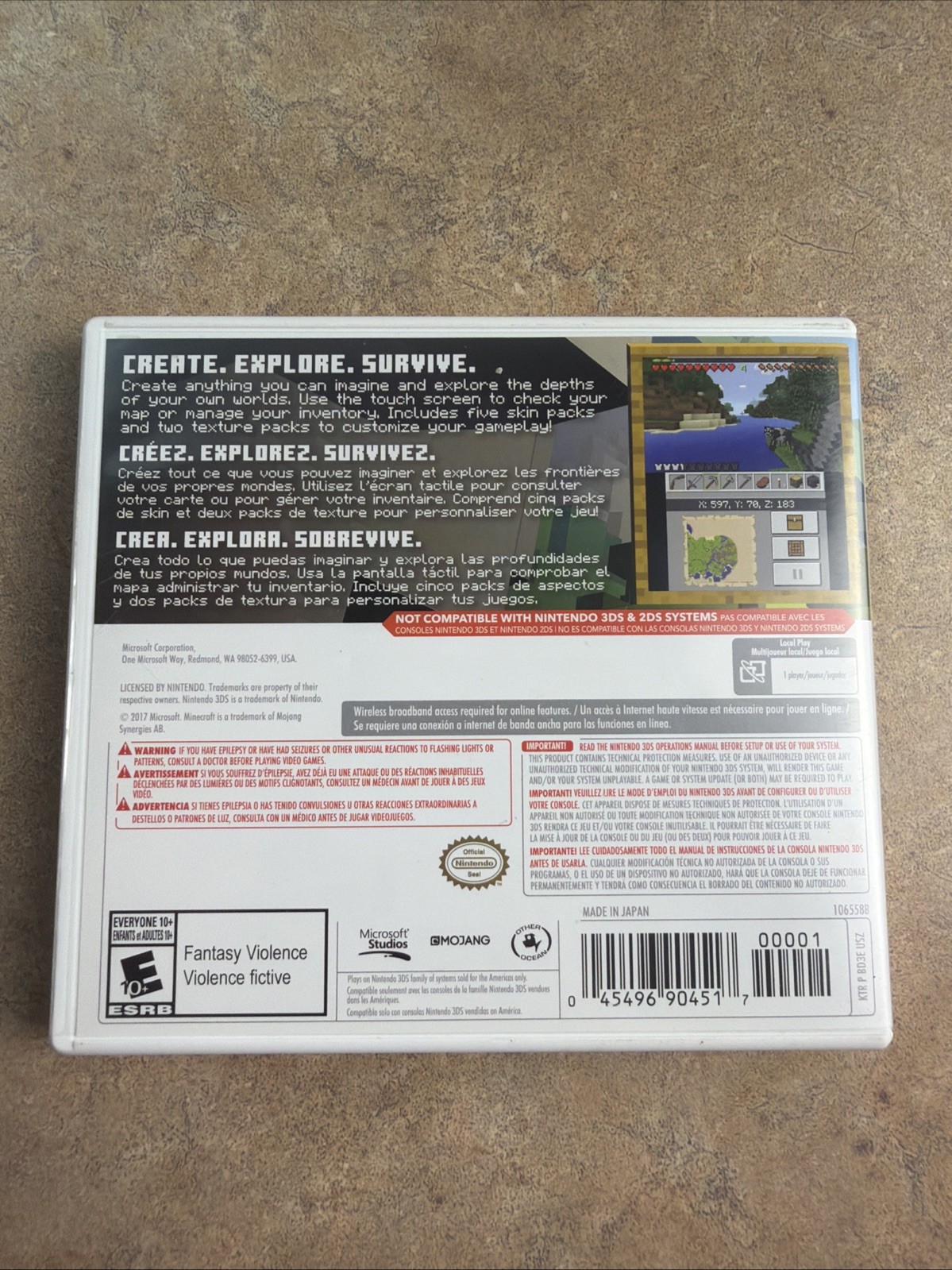Minecraft for New Nintendo 3DS – Nintendo 3DS
