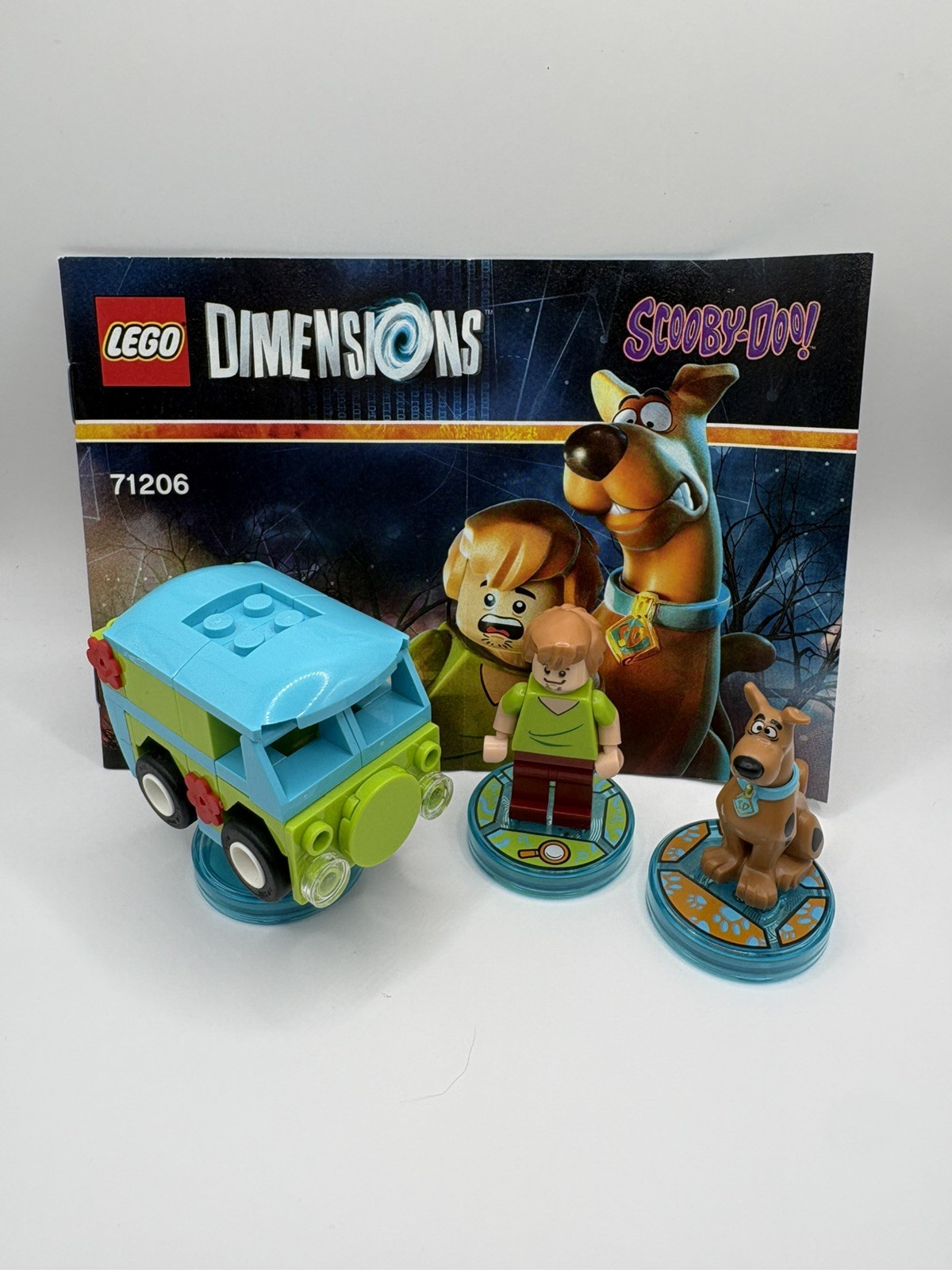 LEGO Dimensions 71206 – Scooby Doo, Shaggy & Mystery Machine Van Minifigures