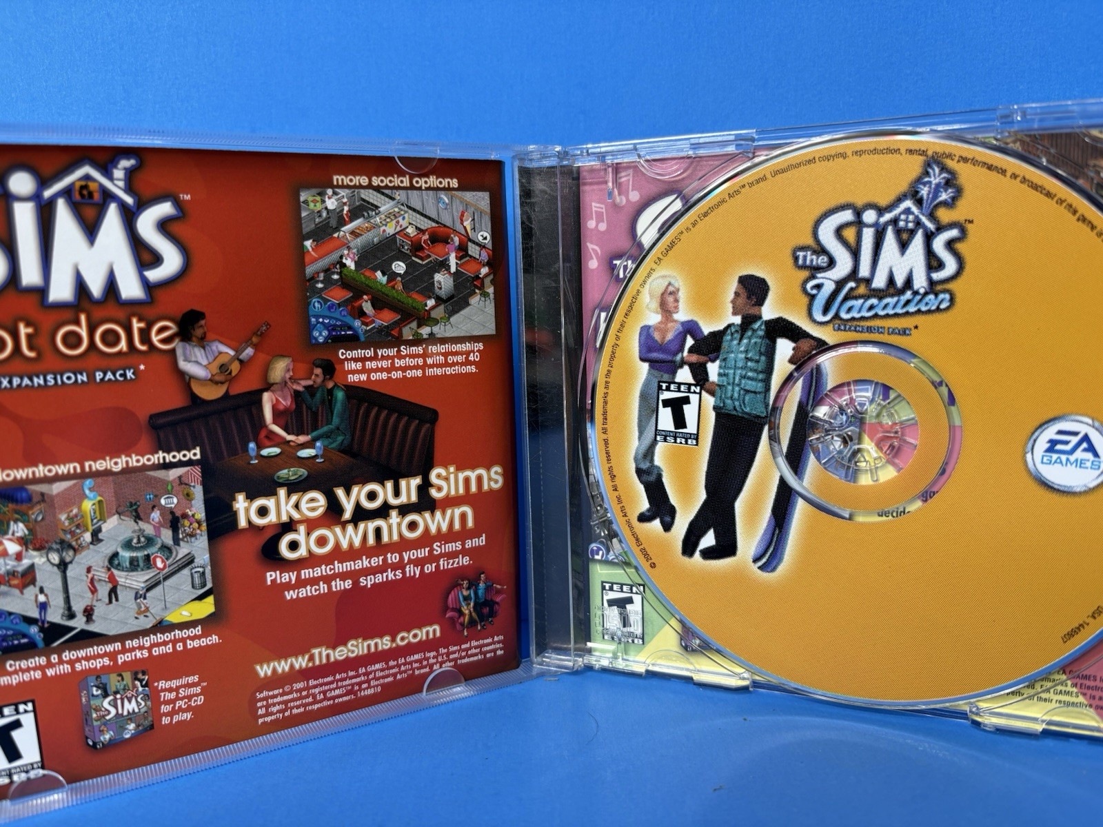 The Original Sims PC CD-ROM Lot Vanilla Game + 4 Expansion Sets Magic Medieval