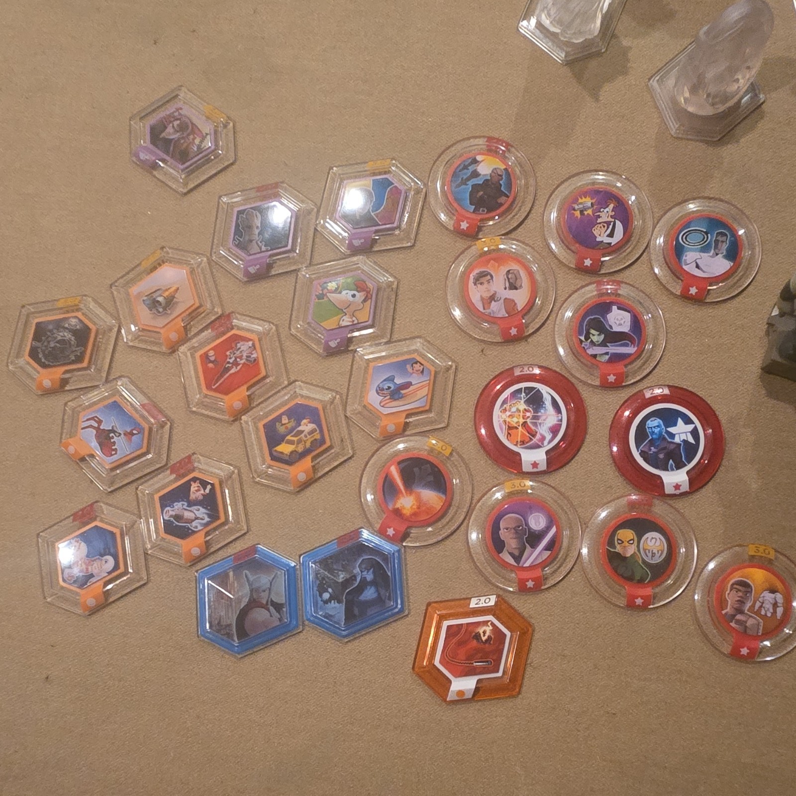 Disney Infinity Marvel Character Figure Pack Iron Man, Captain America, Hulk