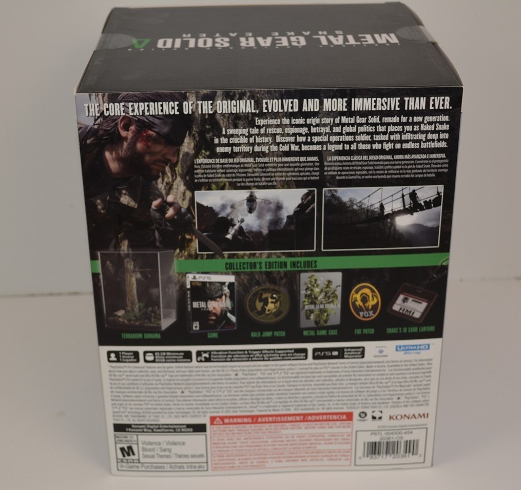 Metal Gear Solid Delta: Snake Eater Collector’s Edition – Sony PlayStation 5 PS5