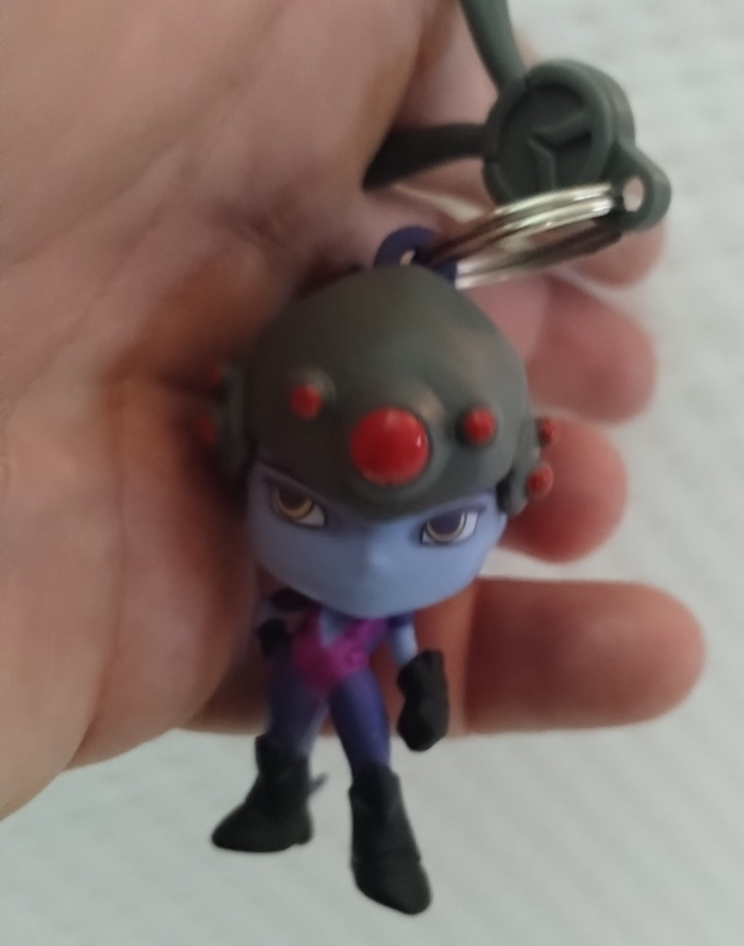 Overwatch Widowmaker mini vinyl figure CHIBI Backpack Hanger Bag Clip Character*