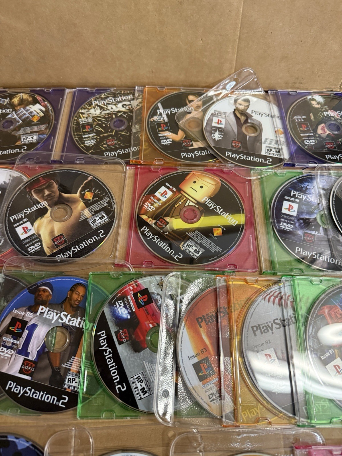 Lot 27 – Official U.S. Playstation 2 (PS2) Demo Discs 70s-111 Mixed