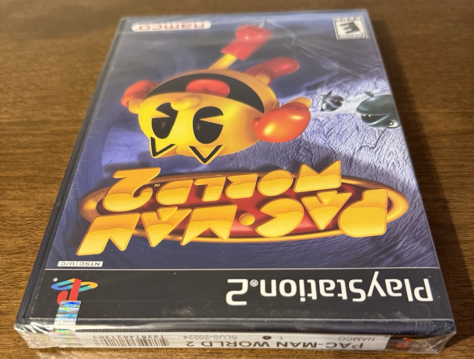 Pac Man World 2 (Sony PlayStation 2, 2002) Brand New Sealed Black Label Hang Tab