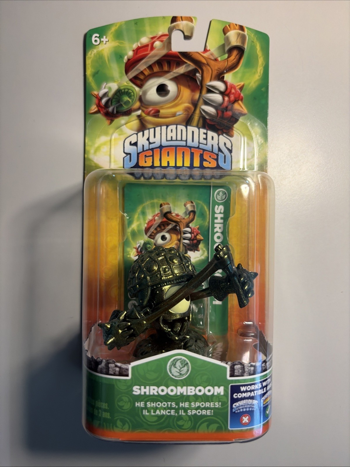 Skylanders Giants Special Edition Metallic Green Shroomboom Sealed Brand New NIB