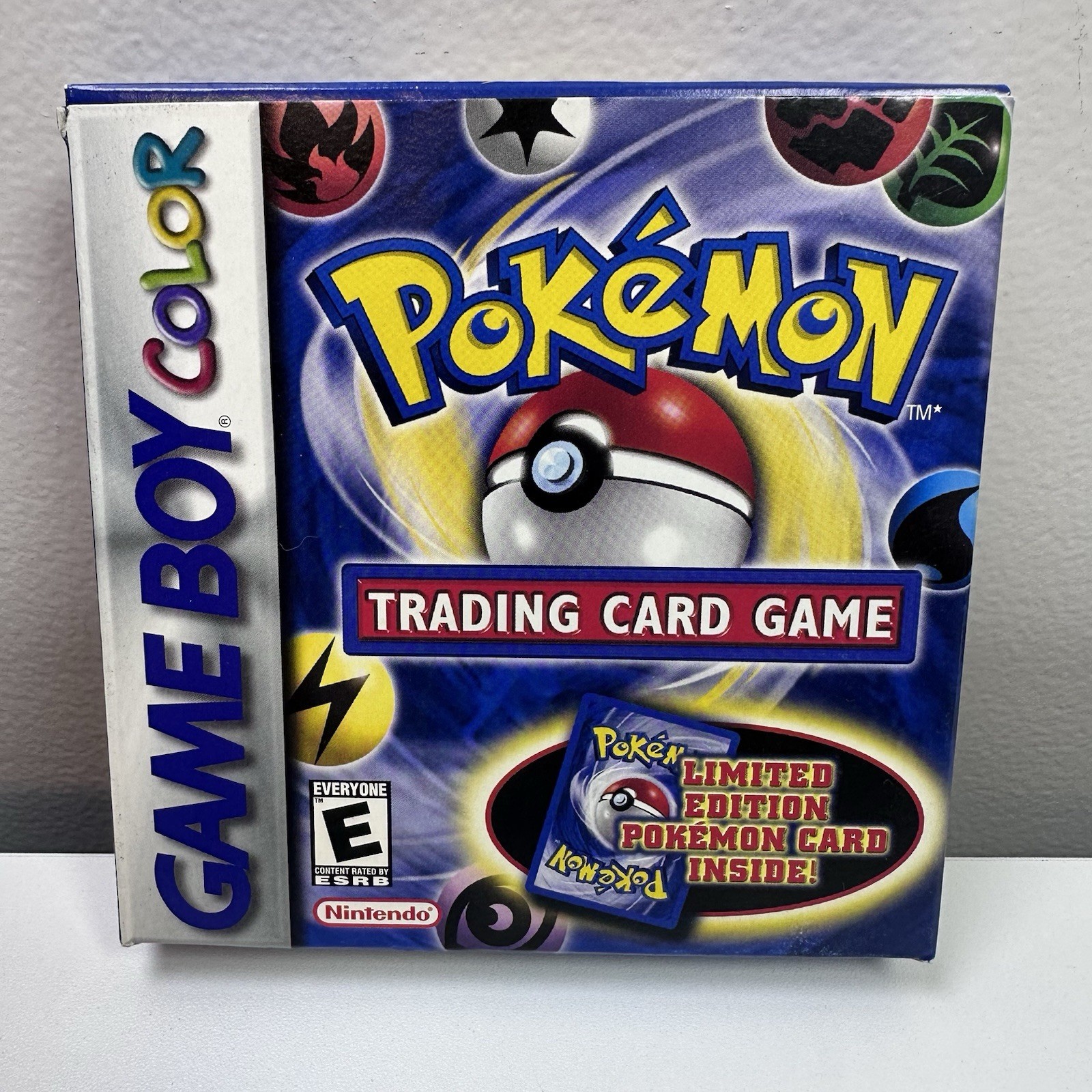 Pokémon Trading Card Game – Nintendo Game Boy Cartridge Box & Inserts (NO CARD)